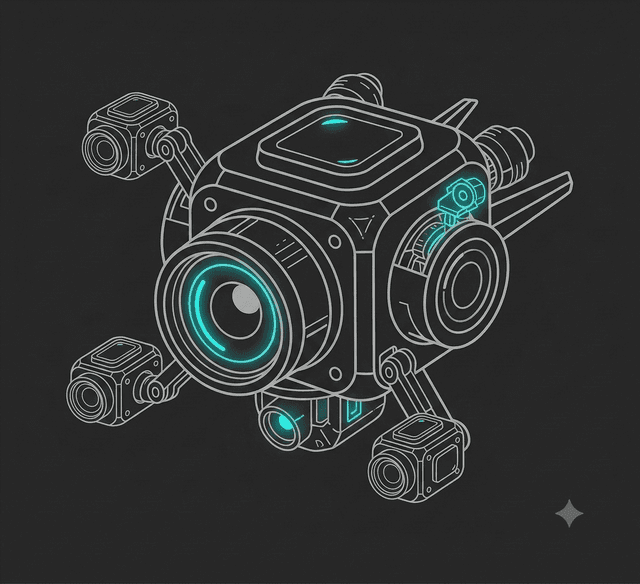 AI crawler scanning a website